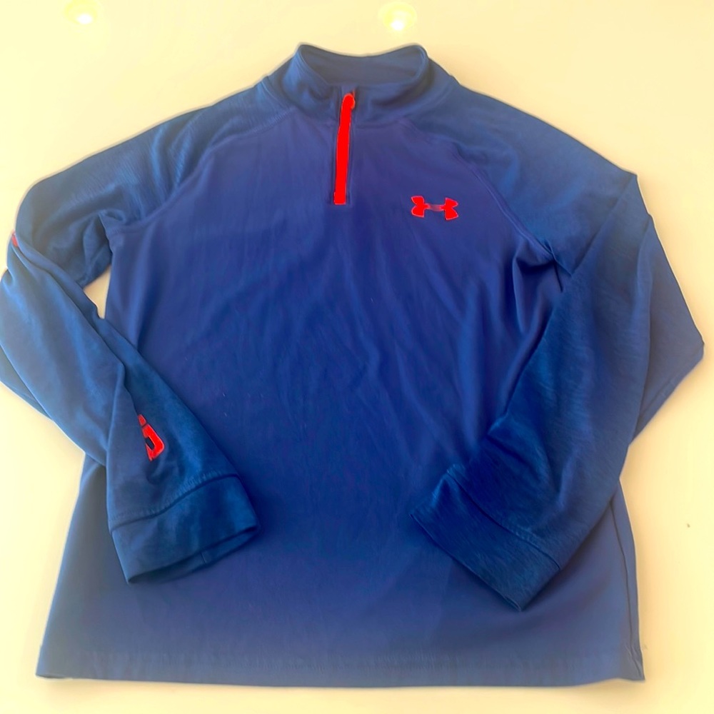 Youth Under Armour Half Zip size M